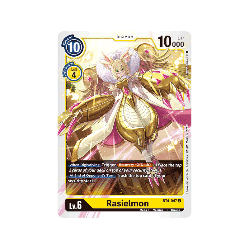 Digimon_TCG_BT4-047_Rasielmon_Uncommon_Great_Legend_Card_Game