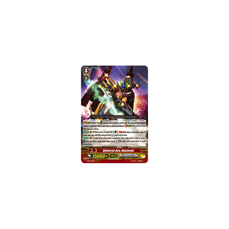 Vanguard_TCG_card_V-SS01_018EN_RRR_Universe_Ace_Bustered_PREMIUM_COLLECTION_2019