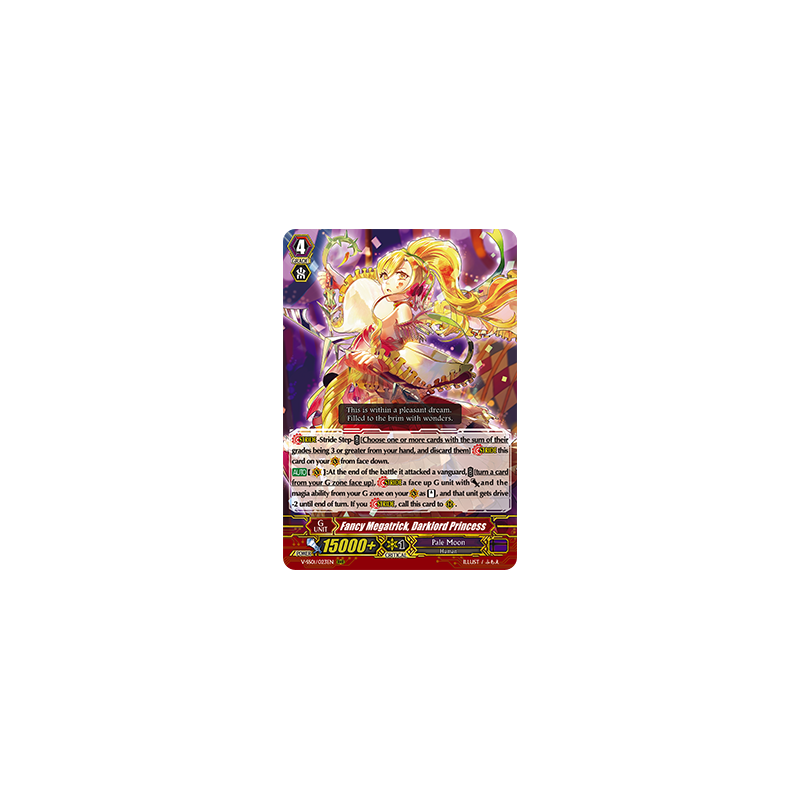 Vanguard_TCG_card_V-SS01_023EN_RRR_Fancy_Megatrick_Darklord_Princess_PREMIUM_COLLECTION_2019