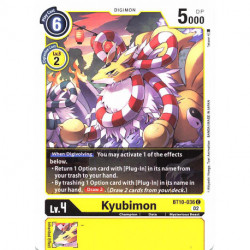 BT10-036 C Kyubimon  Digimon