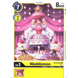 BT10-037 C Weddinmon  Digimon