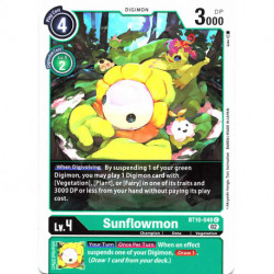 BT10-048 C Sunflowmon  Digimon