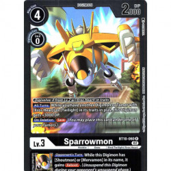 BT10-060 R Sparrowmon  Digimon