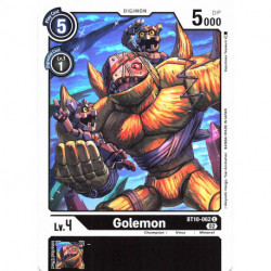BT10-062 C Golemon  Digimon