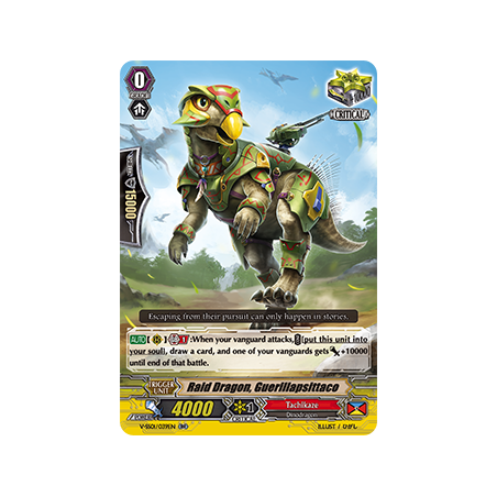 Vanguard_TCG_card_V-SS01_039EN_RR_Raid_Dragon_Guerillapsittaco_PREMIUM_COLLECTION_2019