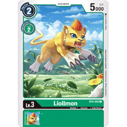 Digimon_TCG_BT4-050_Liollmon_Common_Great_Legend_Card_Game