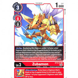 ST13-02 U Zubamon  Digimon