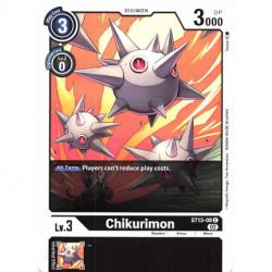 ST13-08 C Chikurimon  Digimon