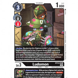 ST13-09 U Ludomon  Digimon