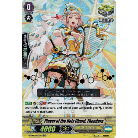 Vanguard_TCG_card_V-SS01_035EN_STAMP_Player_of_the_Holy_Chord_Theodora_PREMIUM_COLLECTION_2019