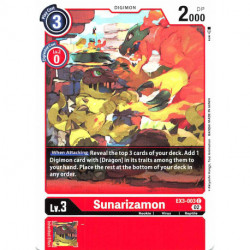 EX3-003 C Sunarizamon Digimon