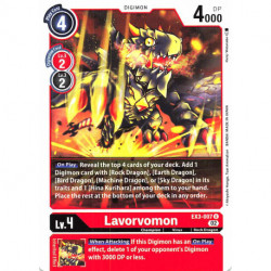 EX3-007 U Lavorvomon Digimon