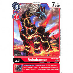 EX3-009 C Volcdramon Digimon