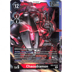 EX3-013 SR Chaosdramon Digimon