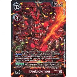 EX3-014 R Dorbickmon Digimon