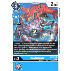 EX3-015 C Crabmon Digimon