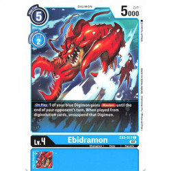 EX3-017 C Ebidramon Digimon