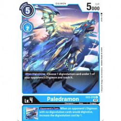 EX3-019 C Paledramon Digimon