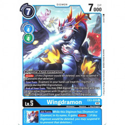EX3-020 U Wingdramon Digimon