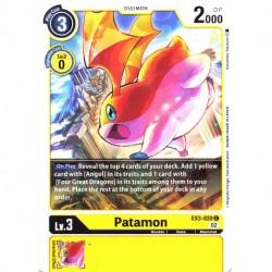 EX3-028 C Patamon Digimon