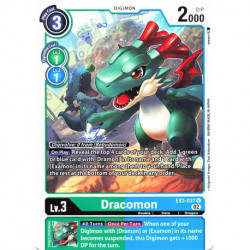 EX3-037 U Dracomon Digimon