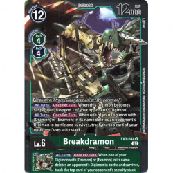 EX3-044 R Breakdramon Digimon