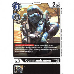 EX3-046 C Commandramon Digimon