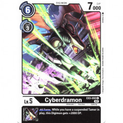 EX3-050 C Cyberdramon Digimon