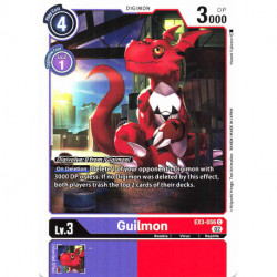 EX3-056 C Guilmon Digimon