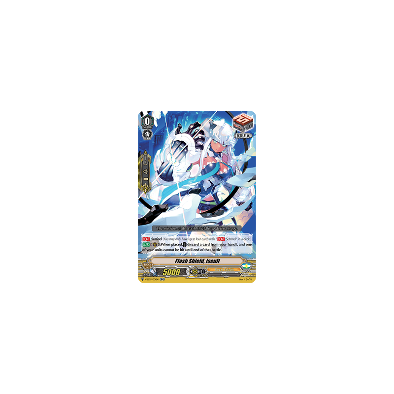 Vanguard_TCG_card_V-SS03_001EN_RR_Flash_Shield_Iseult_Festival_Collection