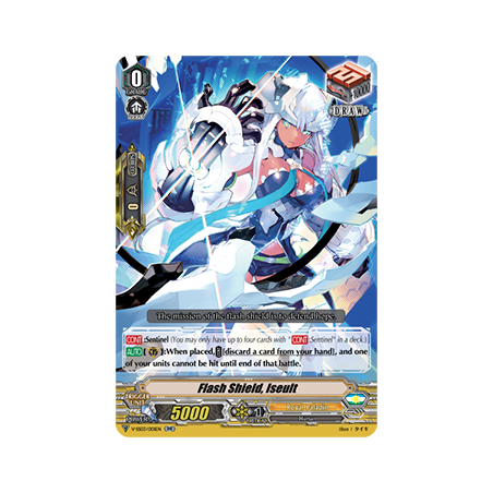 Vanguard_TCG_card_V-SS03_001EN_RR_Flash_Shield_Iseult_Festival_Collection