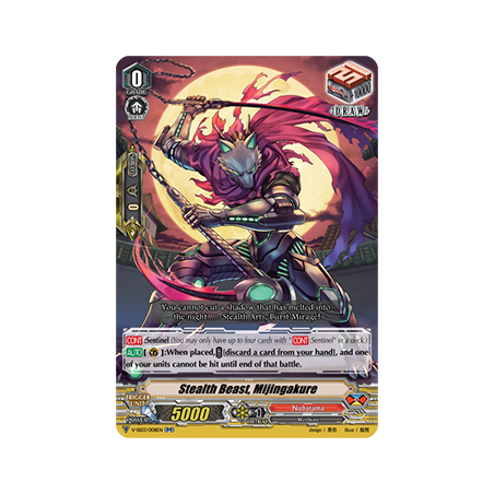 Vanguard_TCG_card_V-SS03_008EN_RR_Stealth_Beast_Mijingakure_Festival_Collection