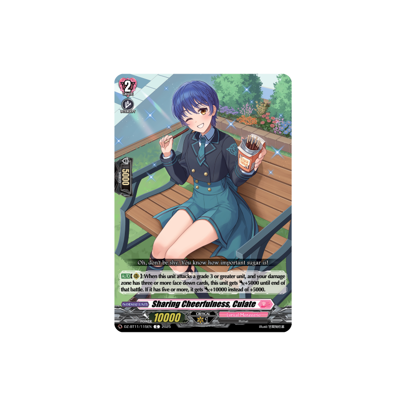 Vanguard_TCG_card_DZ-BT11_115EN_C_Sharing_Cheerfulness_Culate_Symphony_of_Might_Bloom
