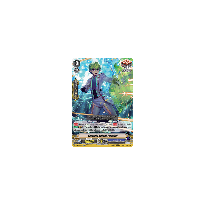Vanguard_TCG_card_V-SS03_021EN_RR_Emerald_Shield_Paschal_Festival_Collection