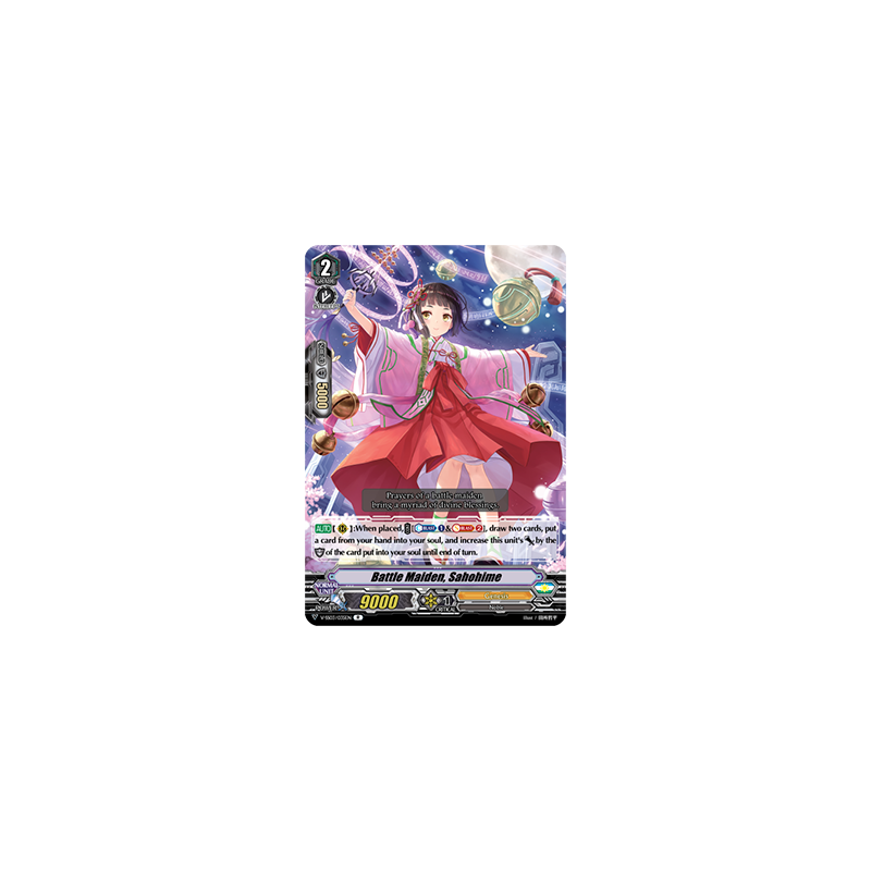 Vanguard_TCG_card_V-SS03_035EN_R_Battle_Maiden_Sahohime_Festival_Collection