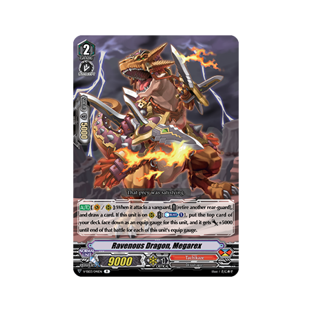 Vanguard_TCG_card_V-SS03_041EN_R_Ravenous_Dragon_Megarex_Festival_Collection