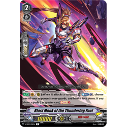 Vanguard_TCG_card_V-SS03_051EN_R_Blast_Monk_of_the_Thundering_Foot_Festival_Collection