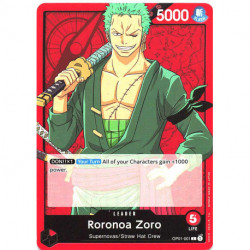 OP OP01-001 L Roronoa Zoro