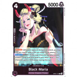 OP OP01-111 R Black Maria
