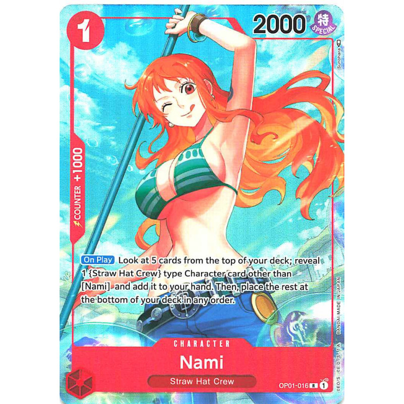 OP01-016 AA/R Nami - ROMANCE DAWN One Piece