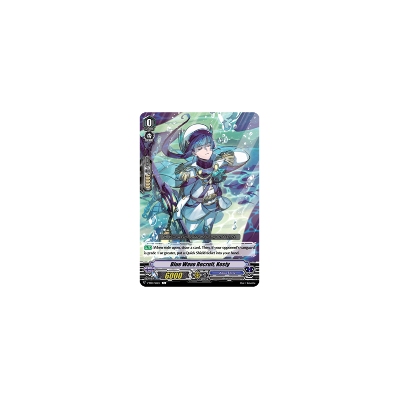 Vanguard_TCG_card_V-SS03_126EN_C_Blue_Wave_Recruit_Kosty_Festival_Collection