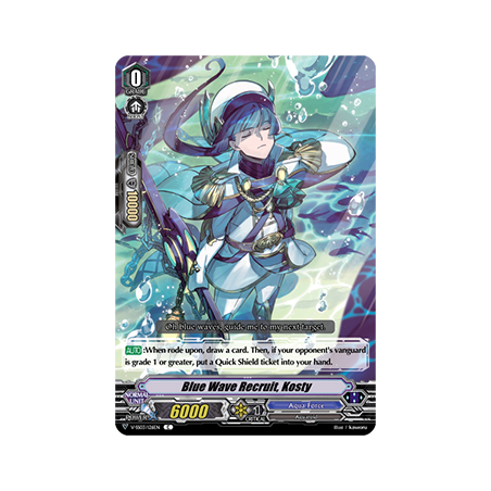 Vanguard_TCG_card_V-SS03_126EN_C_Blue_Wave_Recruit_Kosty_Festival_Collection