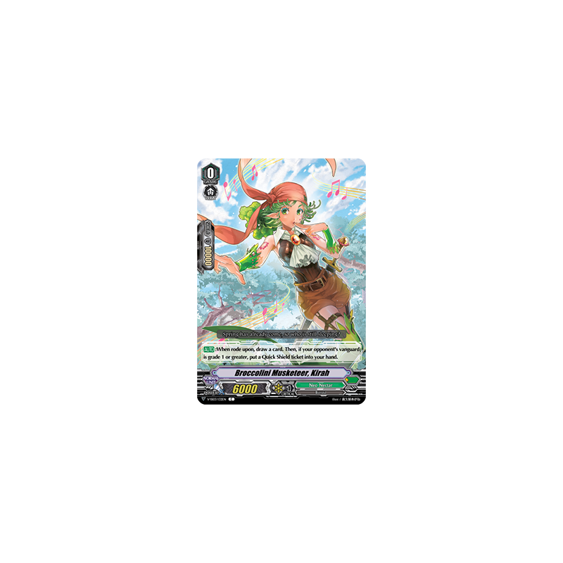 Vanguard_TCG_card_V-SS03_132EN_C_Broccolini_Musketeer_Kirah_Festival_Collection