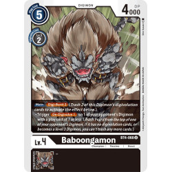 Digimon_TCG_BT4-068_Baboongamon_Uncommon_Great_Legend_Card_Game