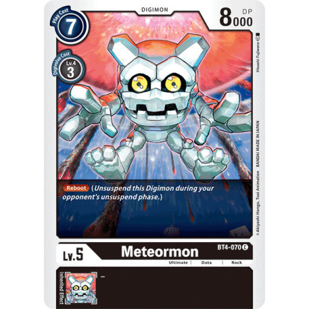 Digimon_TCG_BT4-070_Meteormon_Common_Great_Legend_Card_Game