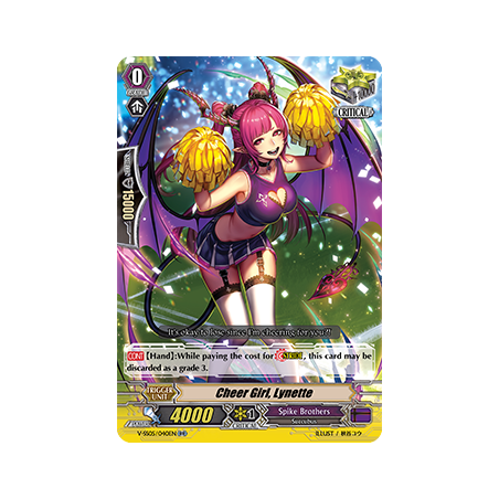 Vanguard_TCG_card_V-SS05_040EN_RR_Cheer_Girl_Lynette_PREMIUM_COLLECTION_2020