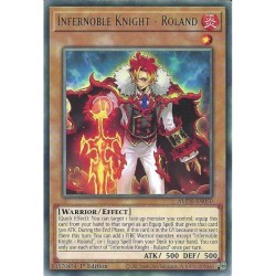 YGO AMDE-EN050 R Infernoble Knight - RolandAMDE-EN050 Yu-gi-oh