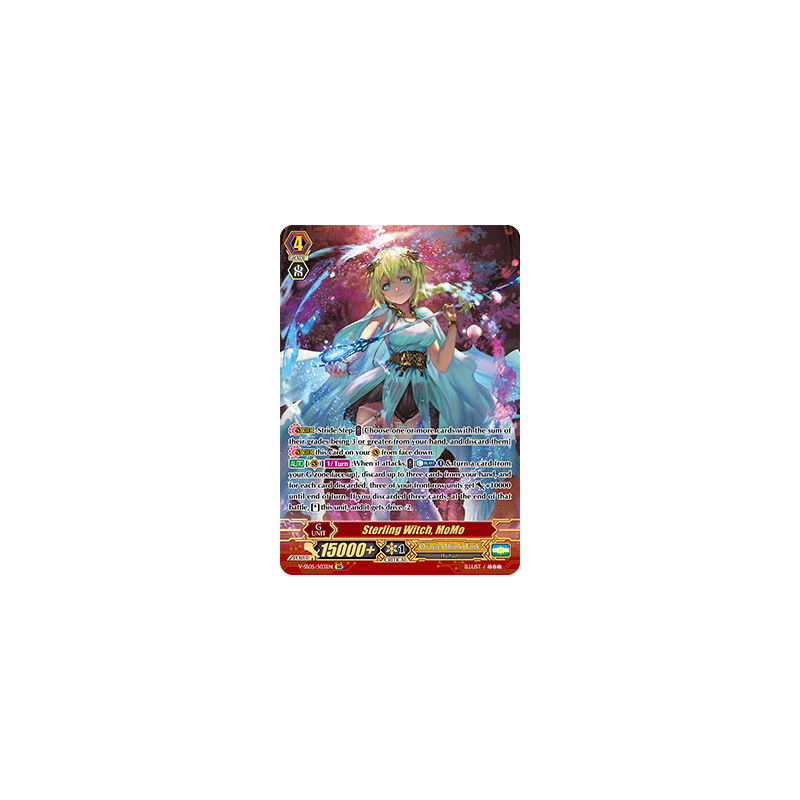 Vanguard_TCG_card_V-SS05_S03EN_SR_Sterling_Witch_MoMo_PREMIUM_COLLECTION_2020