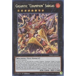 YGO PHHY-EN045 SeR Gigantesque Champion SargasPHHY-EN045 Yu-gi-oh