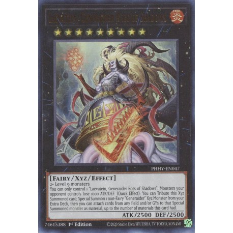 YGO PHHY-EN047 UR Laevatein, Boss Genèraideur des OmbresPHHY-EN047 Yu-gi-oh